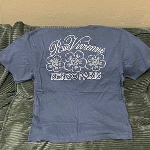 Kenzo Paris Slate Blue Logo Tee